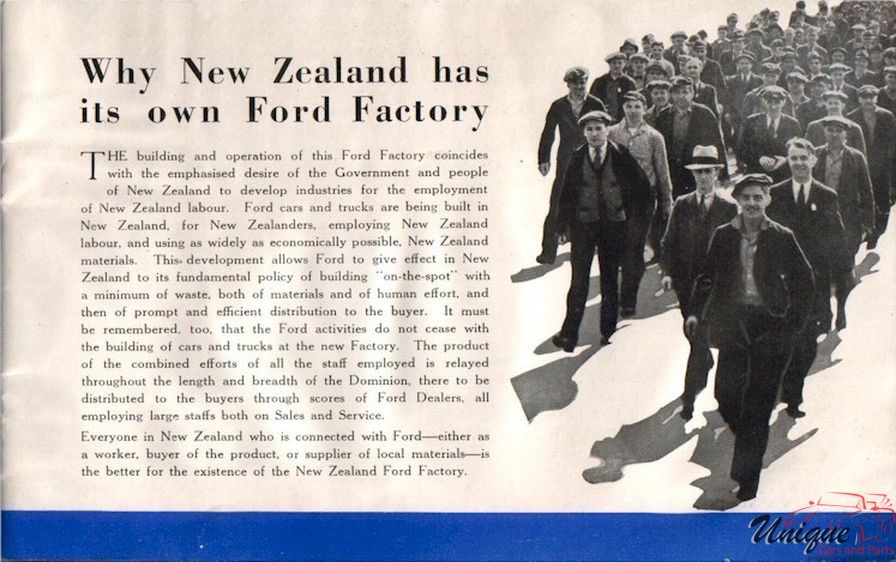 1937 Ford New-Zealand Model Range Page 8